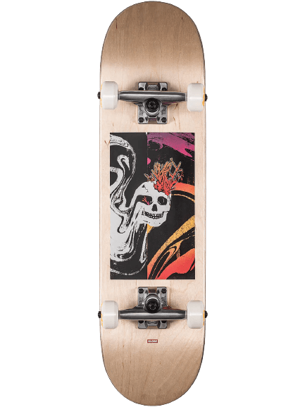 Globe Skateboard Enfant Mt Warning – Micro Concave, Roues 52 Mm 99A, Roulements ABEC 7