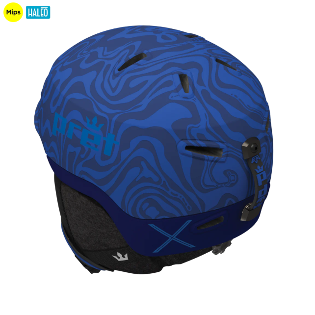 PRET Helmets | MOXIE X Kids Helmet with MIPS | Dazed Blue