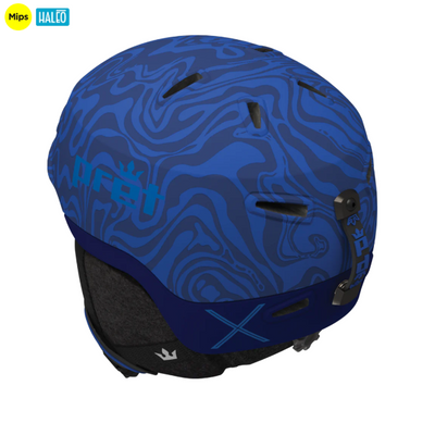 PRET Helmets | MOXIE X Kids Helmet with MIPS | Dazed Blue