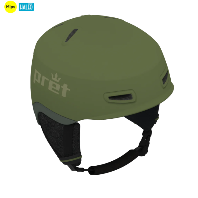 PRET Helmets | EPIC X MEN's Helmet with MIPS | Green
