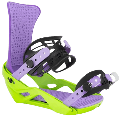 Kemper Freestyle Snowboard Eggplant Bindings