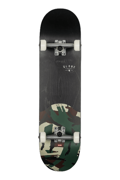 Globe G1 Argo 8.125" Black Camo Complete Skateboard