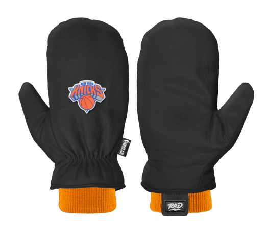 Rad Gloves NBA Team Mittens - New York Knicks