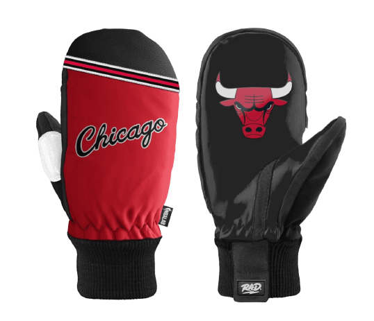 Rad Gloves NBA Classic Mittens - Chicago Bulls